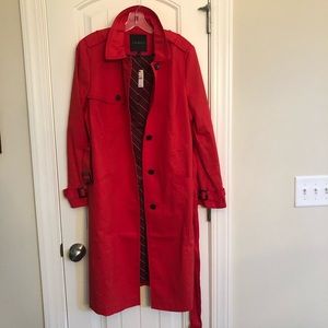 Red Trench Coat